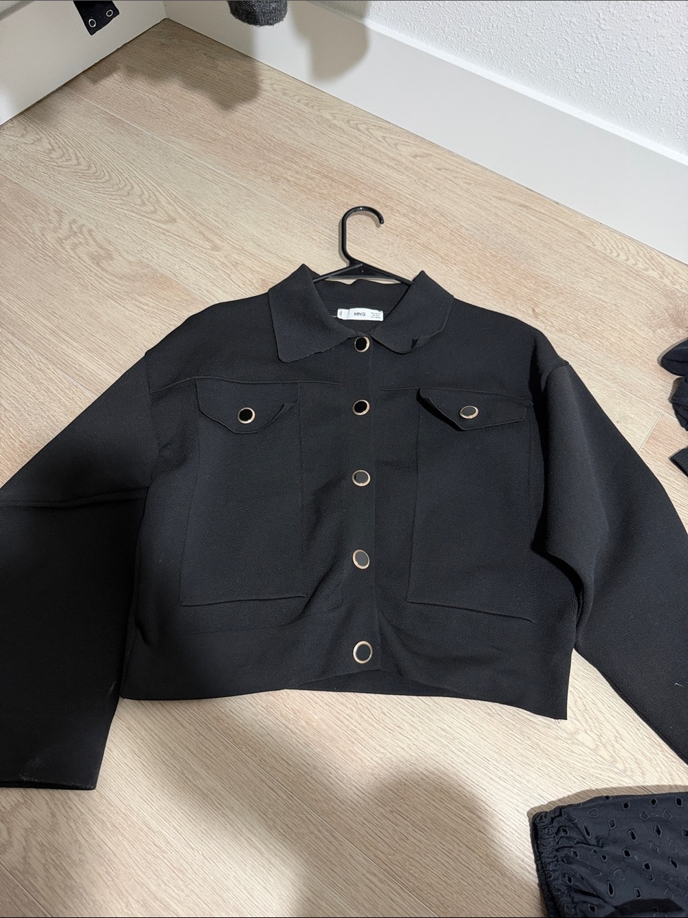 Mango kint jacket